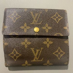 AUTHENTIC!!! Louis Vuitton Monogram Portefeiulle Elise Trifold Wallet